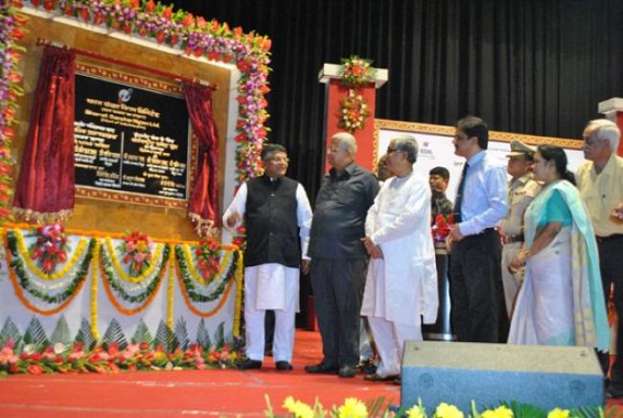 Digital push: Union Telecom Minister Ravi Shankar Prasad unveils 3rd India's International Internet gateway at Agartala